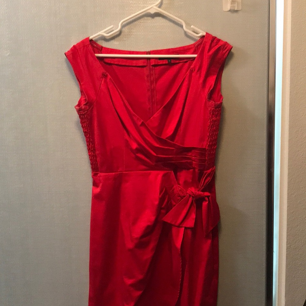 Red dress